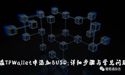 如何在TPWallet中添加BUSD：详细步骤与常见问题解析